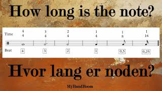 How long is the note?