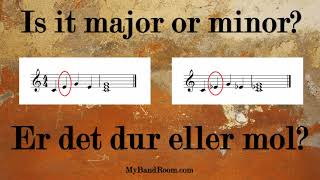Is it major or minor quiz