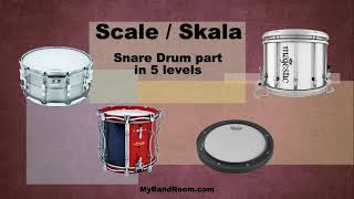 5 levels of snare drumming thumbnail