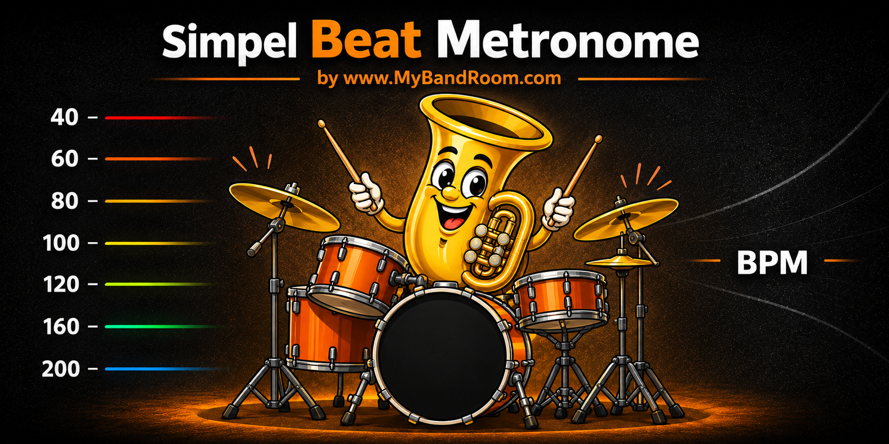 Simple Beat Metronome by MyBandRoom