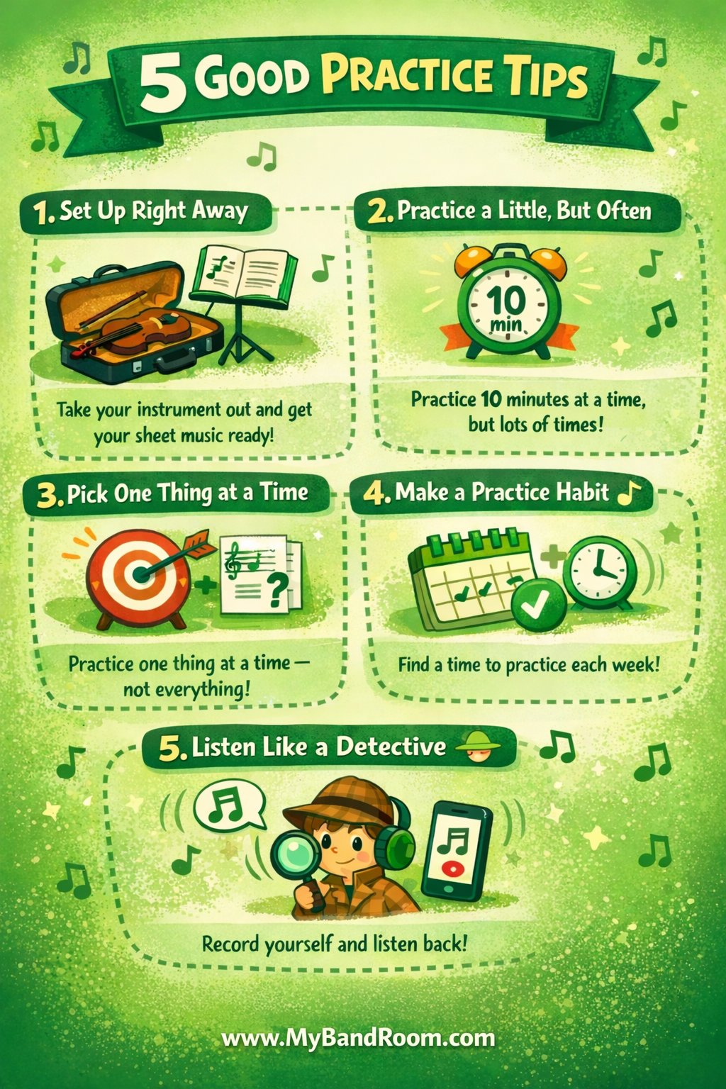 5 Practice Tips for Your Students