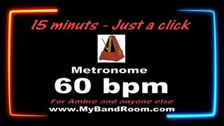 Just a Click 60 BPM